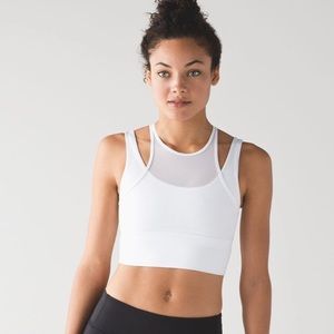 New Lululemon Double Tap Long Line Bra